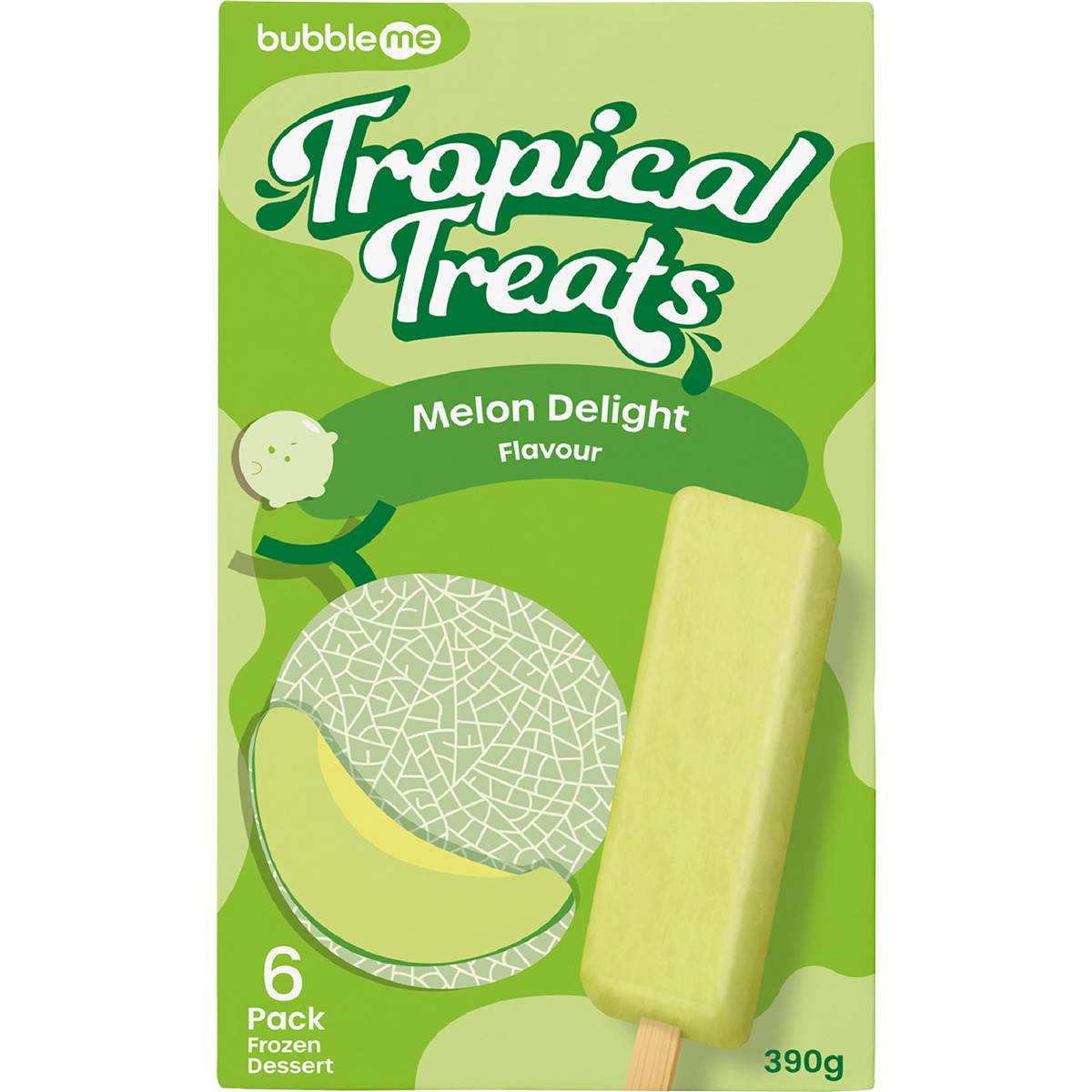 bubbleme Tropical Treats Honeydew Delight 6 pack – Woolworths