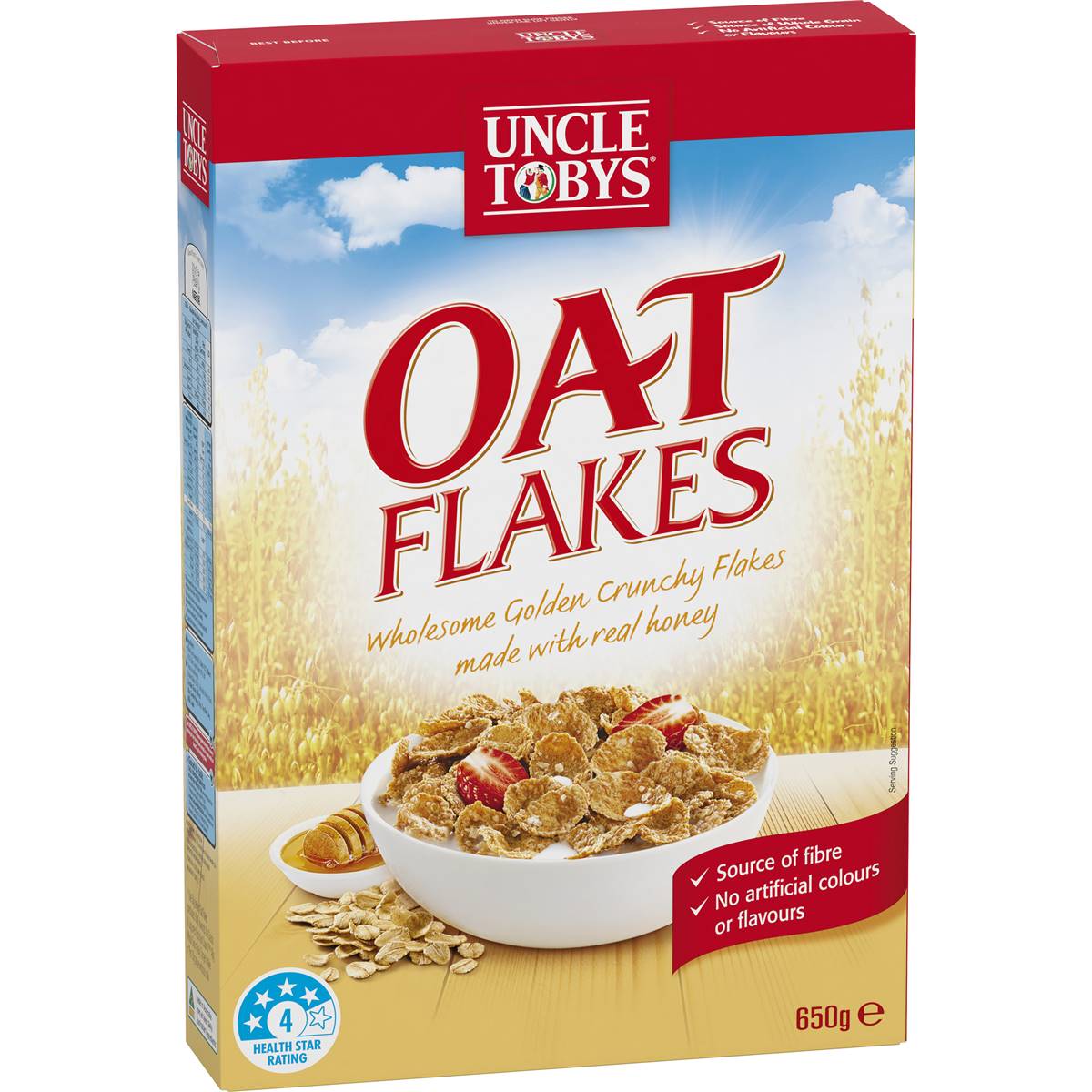 Uncle Tobys Oat Flakes Cereal