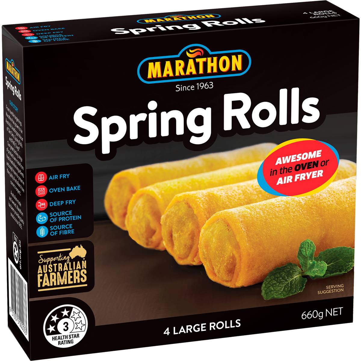 Marathon Spring Rolls 660g