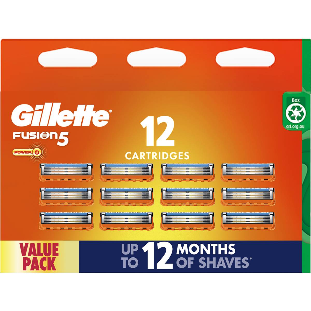 Gillette Fusion 5 Power Blades Value