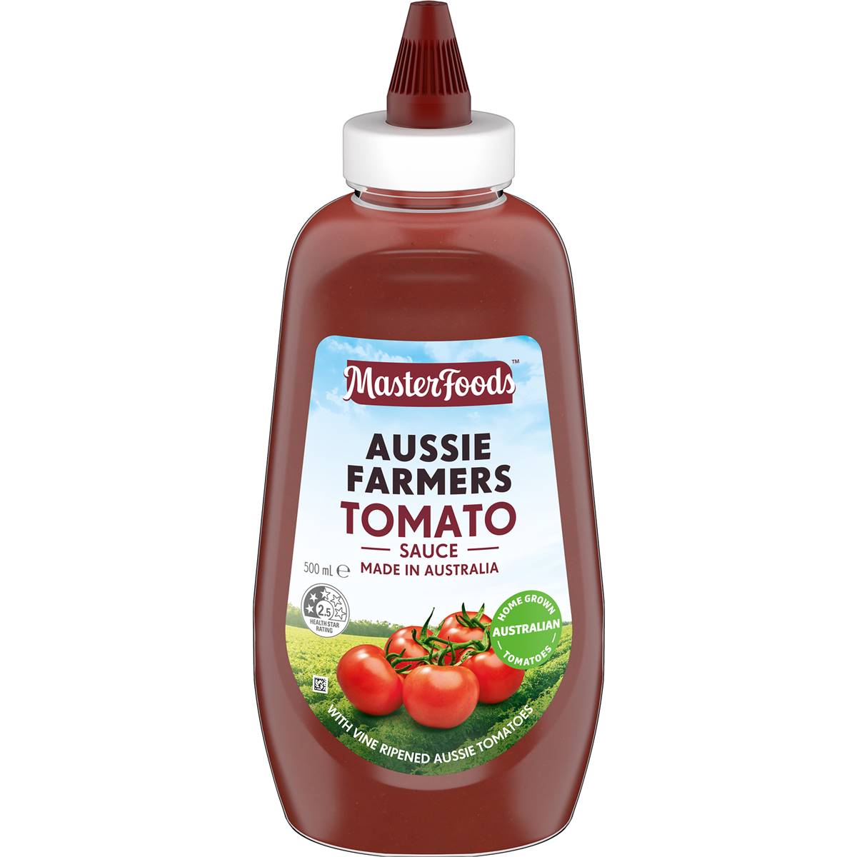 MasterFoods Aussie Farmers Tomato Sauce 500mL