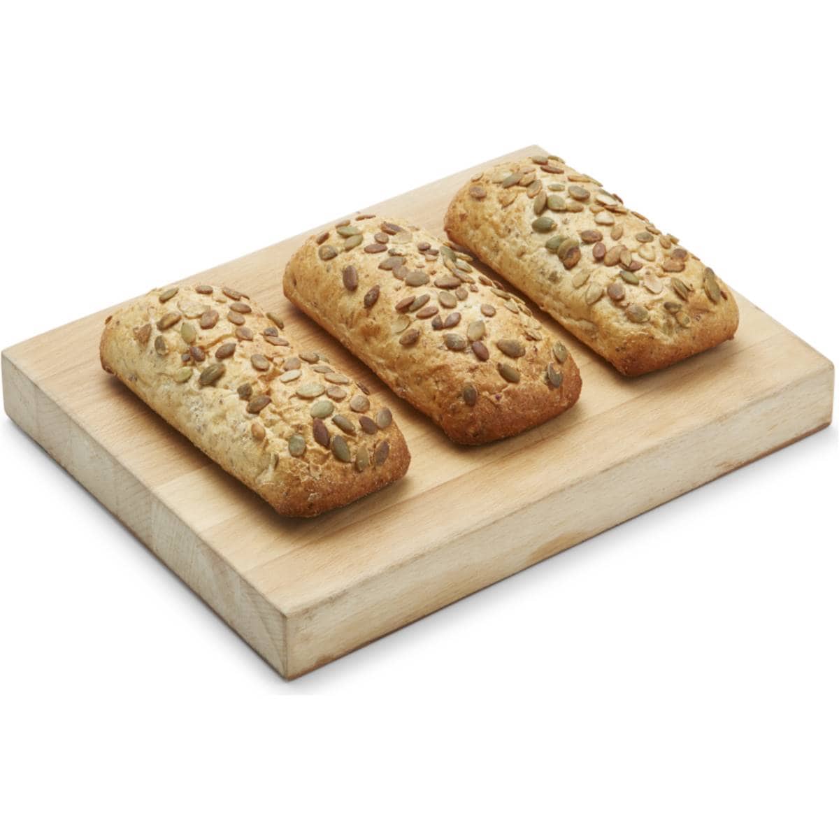 Woolworths Pumpkin Seed & Purple Wheat Panini Rolls