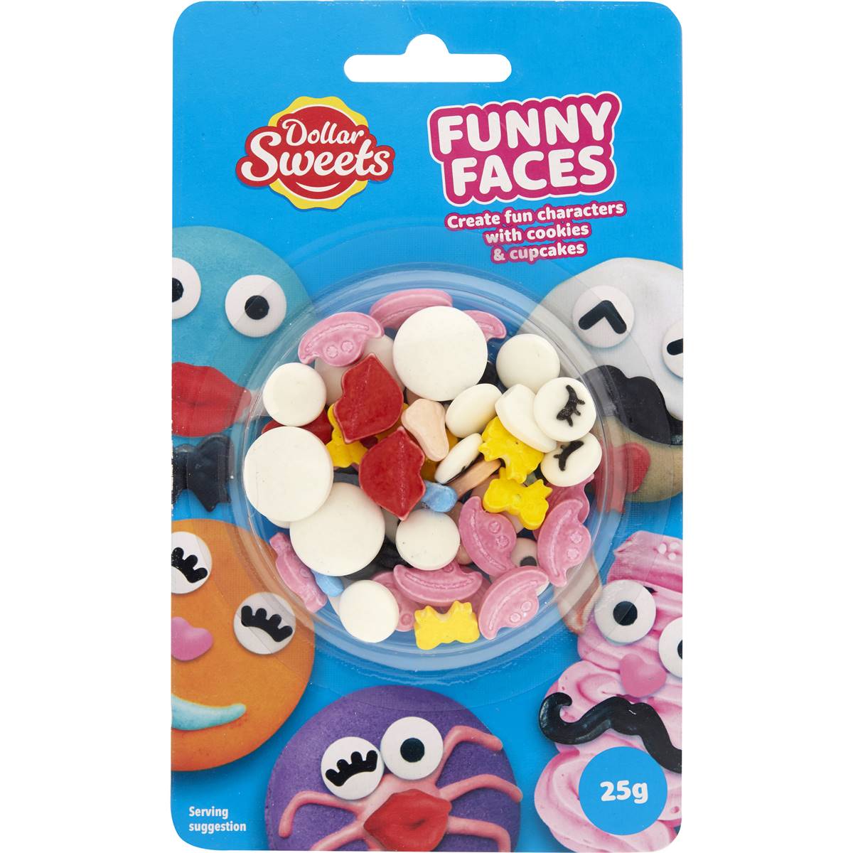 Dollar Sweets Funny Faces
