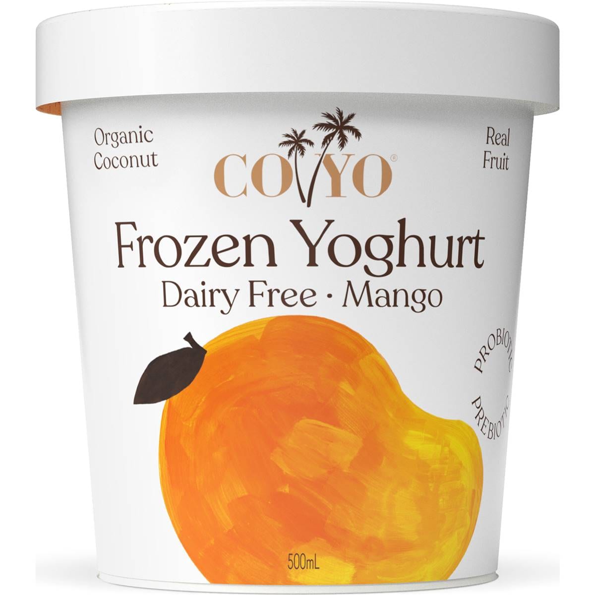 Coyo Dairy Free Frozen Yoghurt Probiotic Mango 500mL