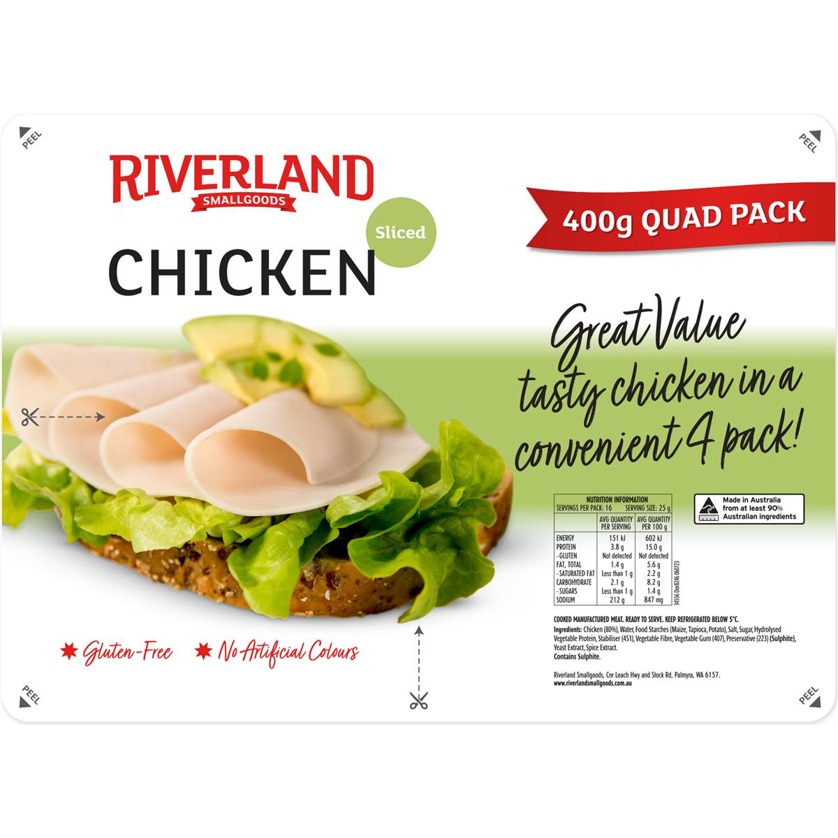 Riverland Chicken Slices