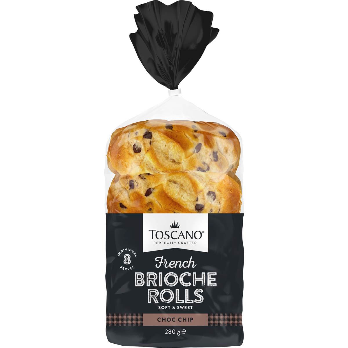 Toscano French Brioche Rolls Chocolate Chip