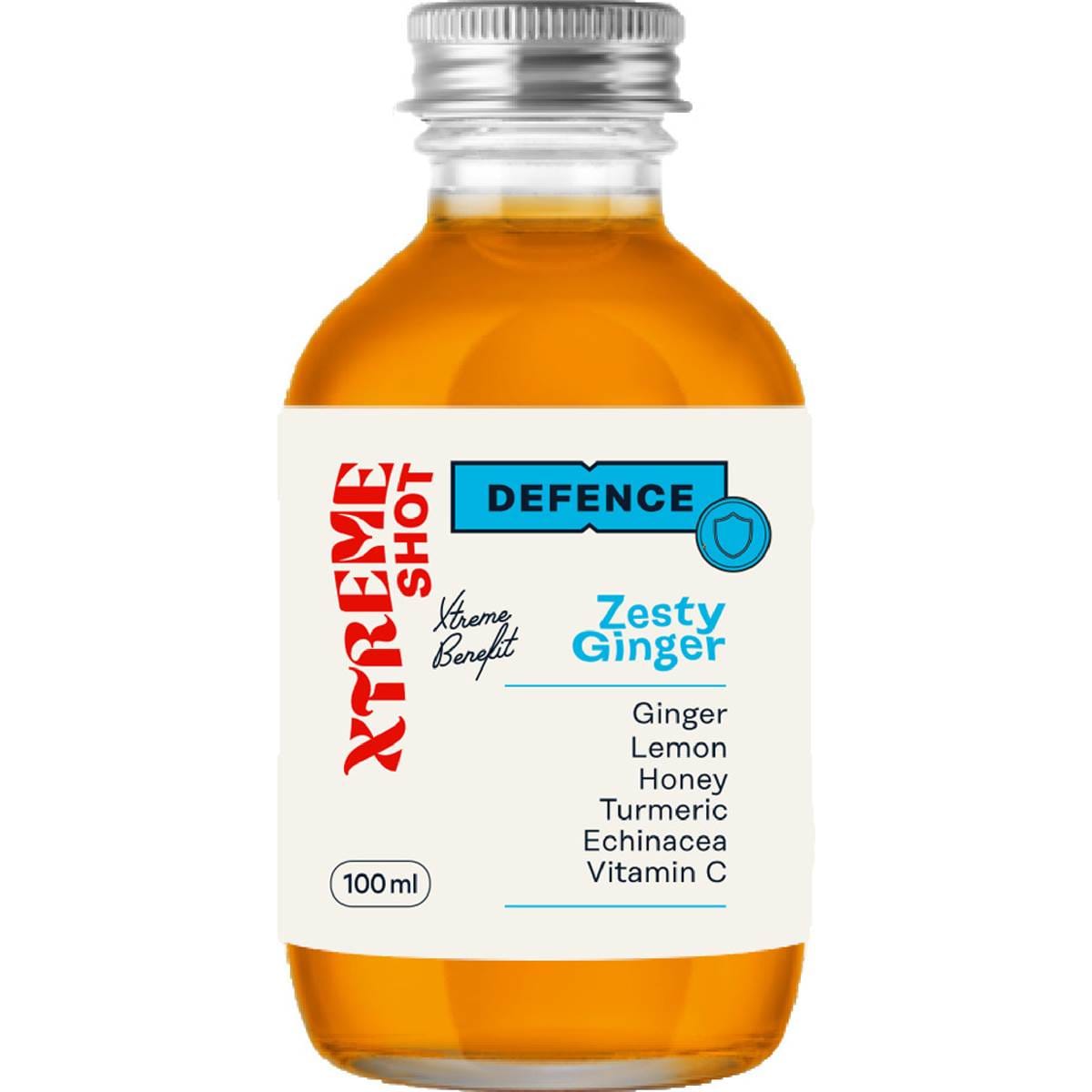 Jiva Xtreme Shot Defence Zesty Ginger Tonic