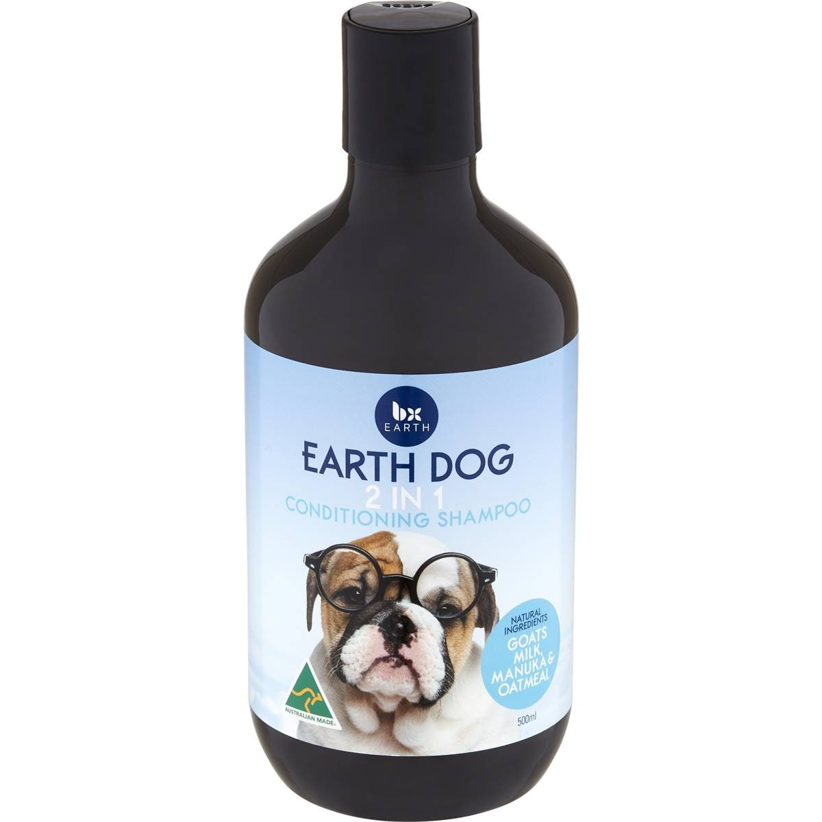 Bx Earth Dog 2 In 1 Conditioning Shampoo Goats Milk 500mL