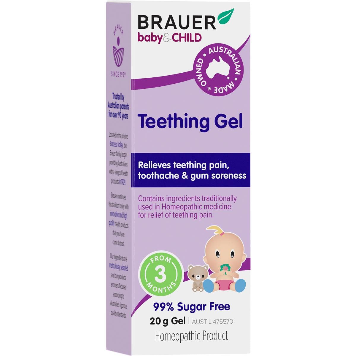 Brauer Teething Gel