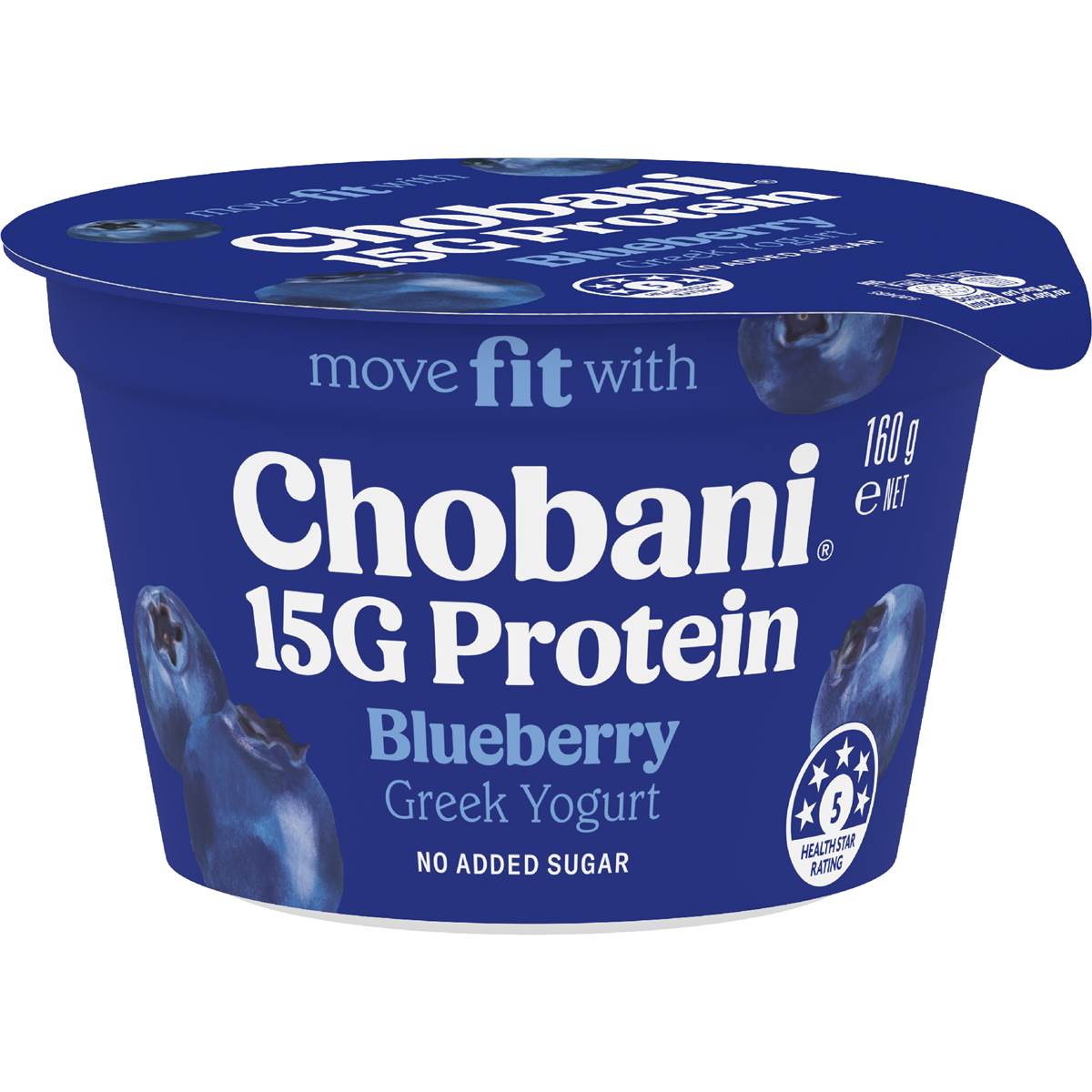 Chobani 15G Protein Greek Yogurt Pot Blueberry
