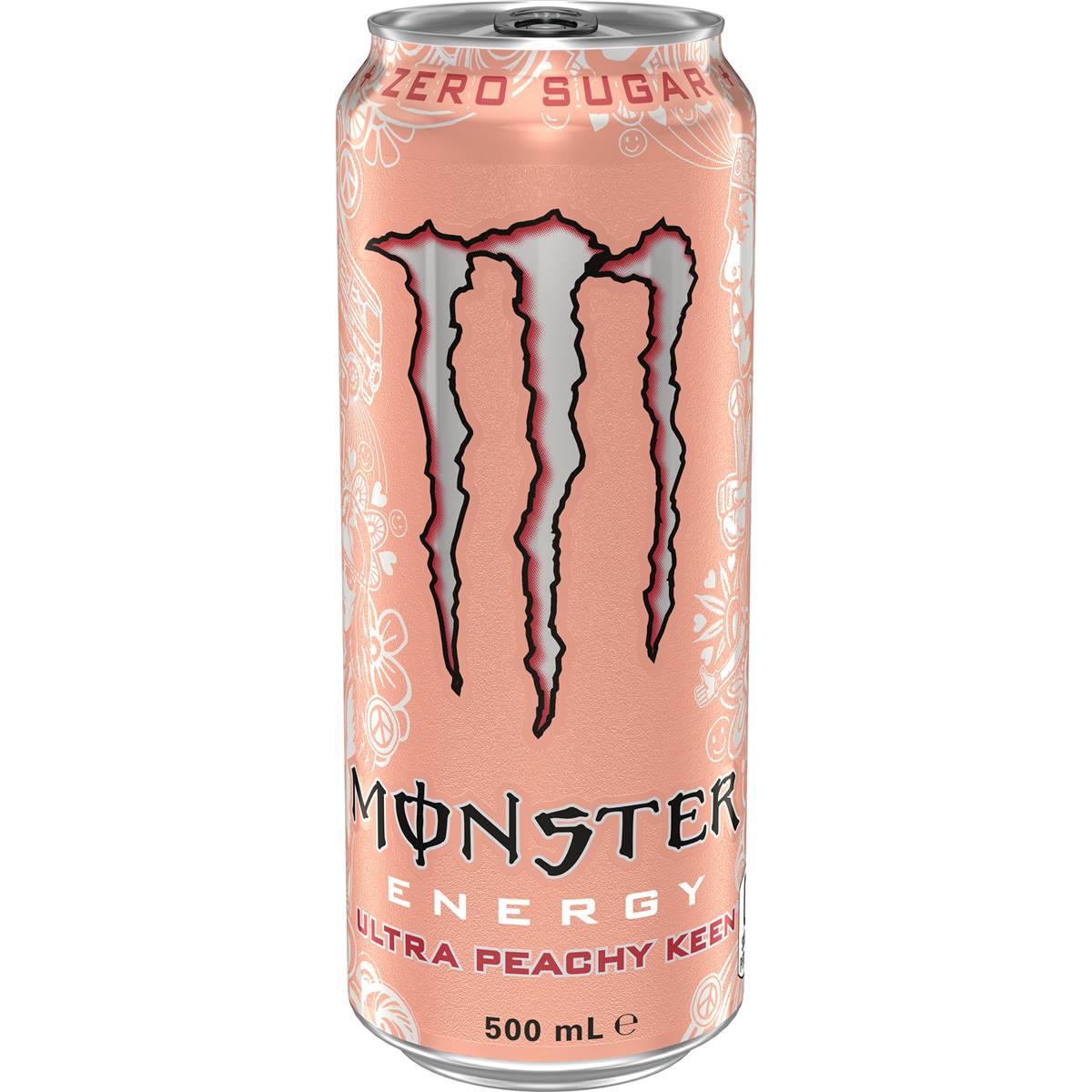 Monster Ultra Peachy Keen Energy Drink 500mL