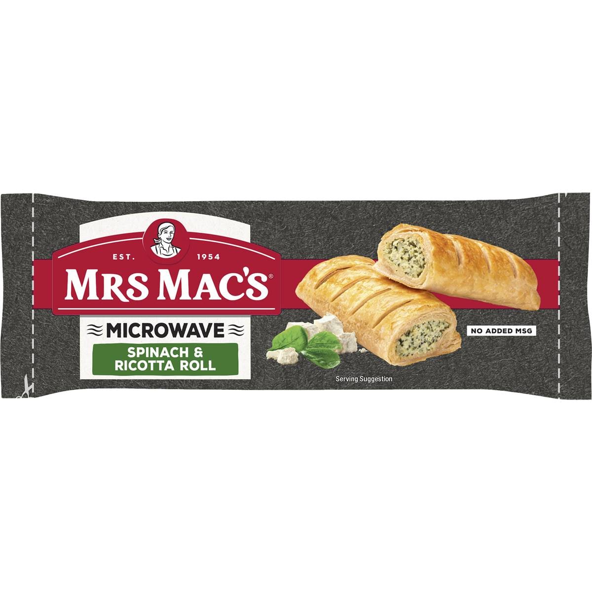 Mrs Mac's Microwave Spinach & 140g
