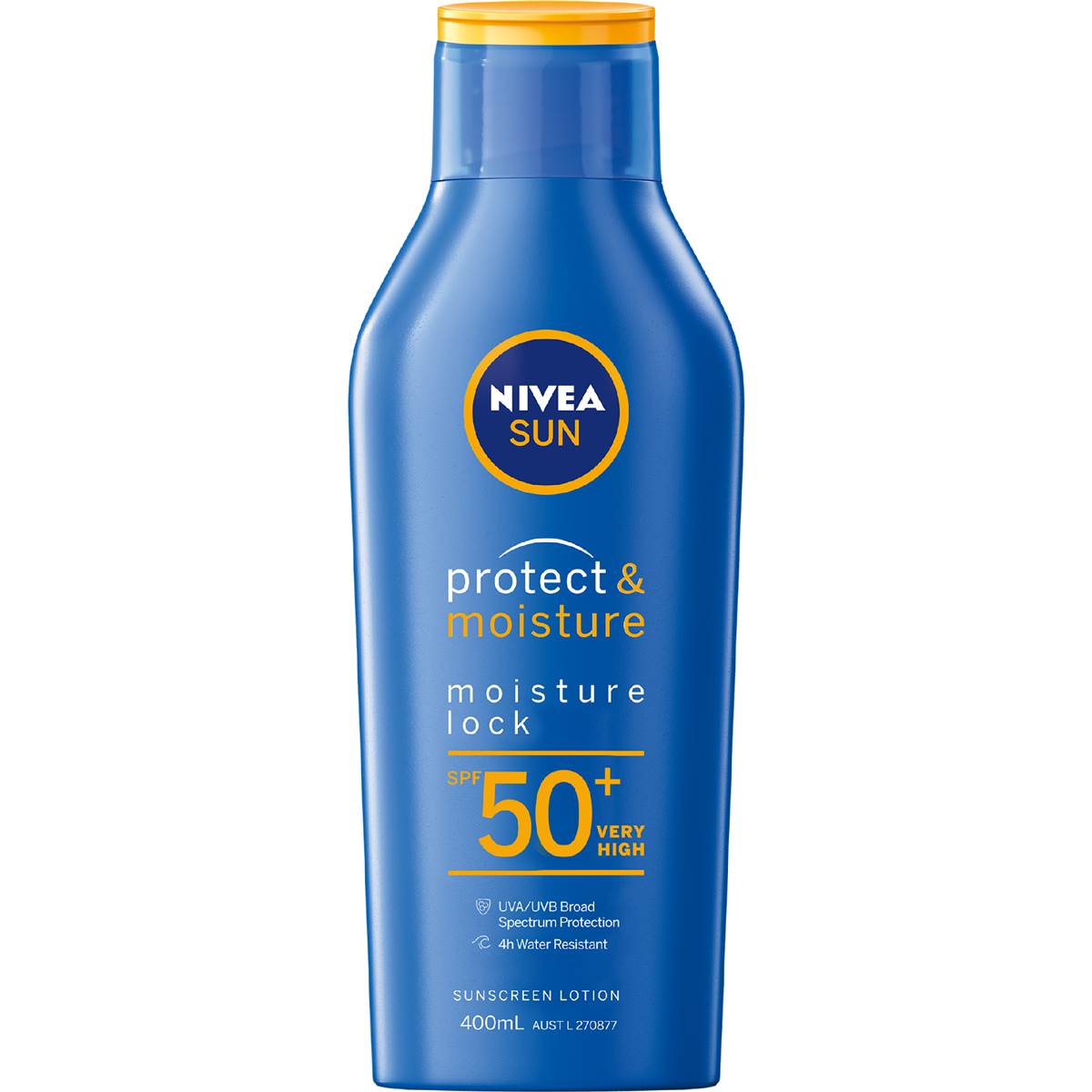Nivea SPF 50+ Sun Protect & Moisture Sunscreen
