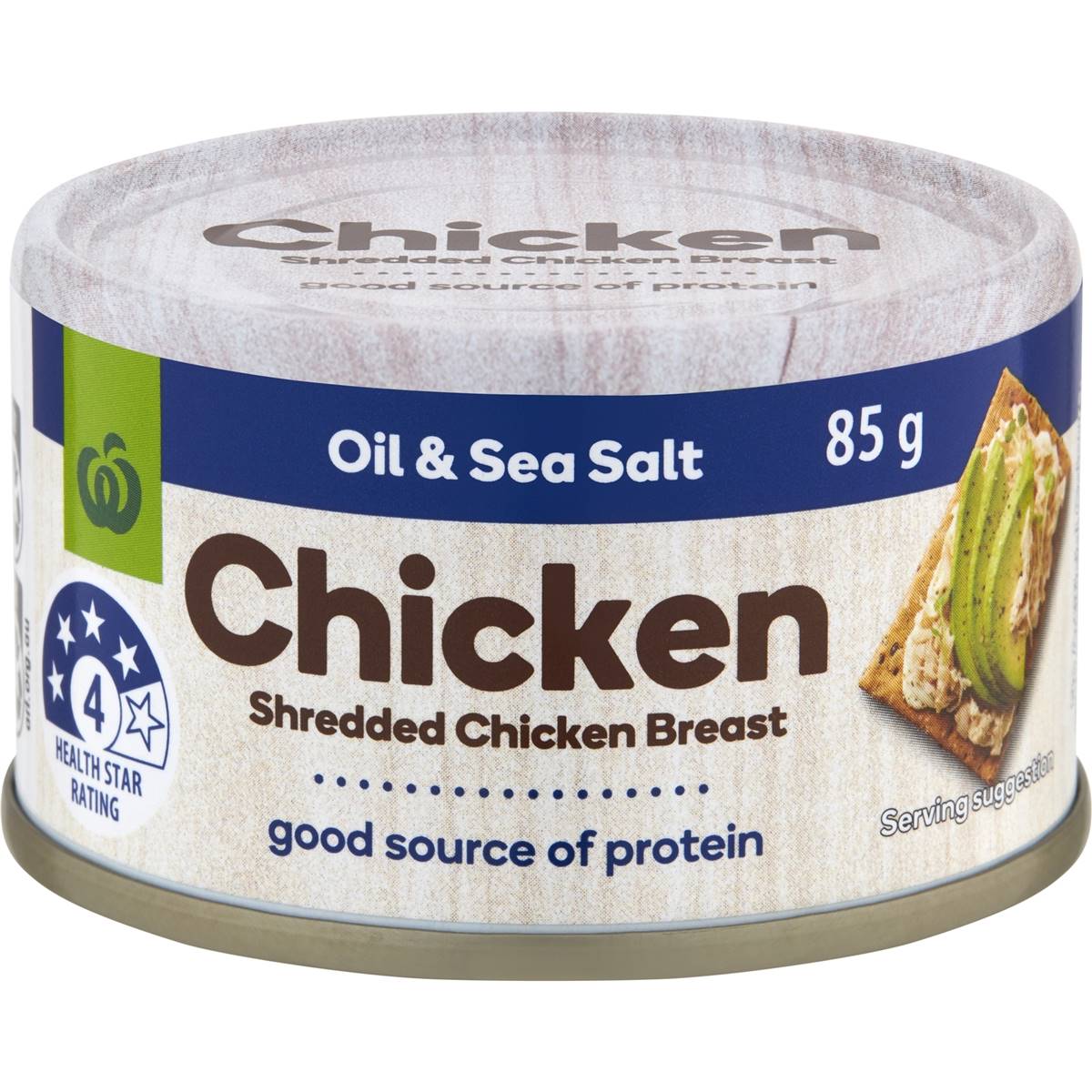 Woolworths Shredded Chicken Breast Oil & Sea Salt