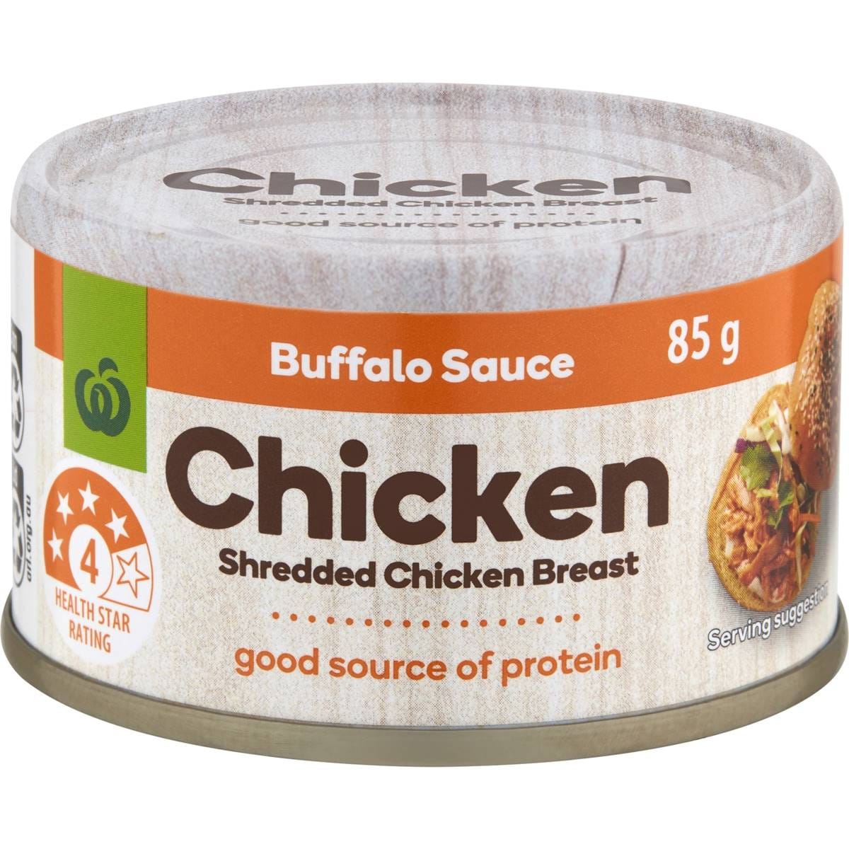 Woolworths Shredded Chicken Breast Buffalo Sauce