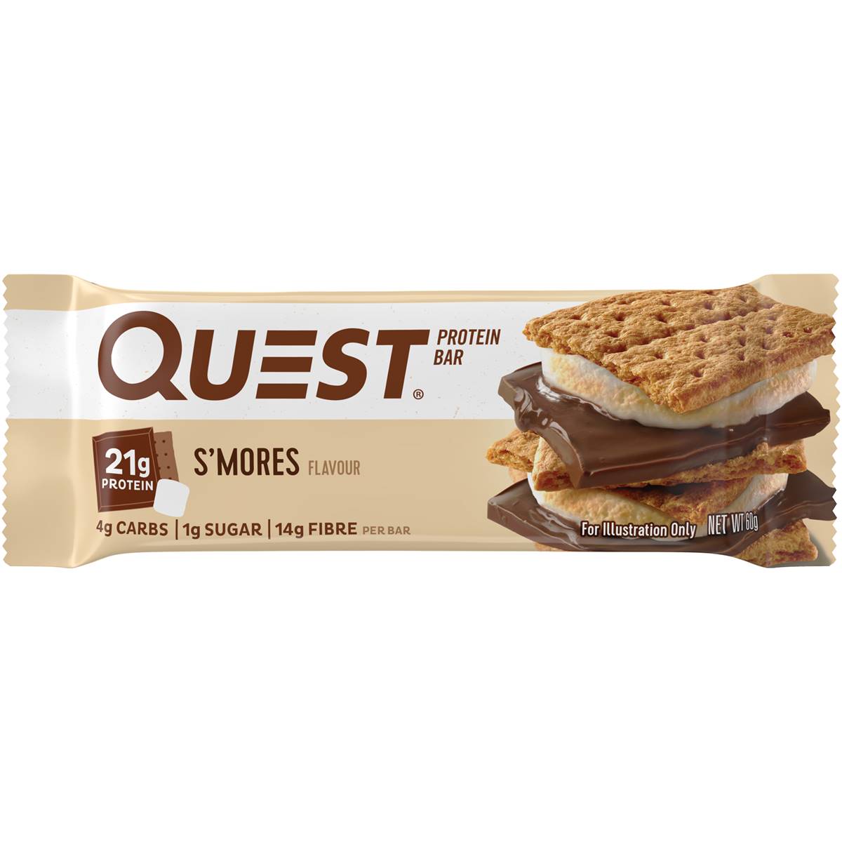 Calories in Quest Protein Bar Smores