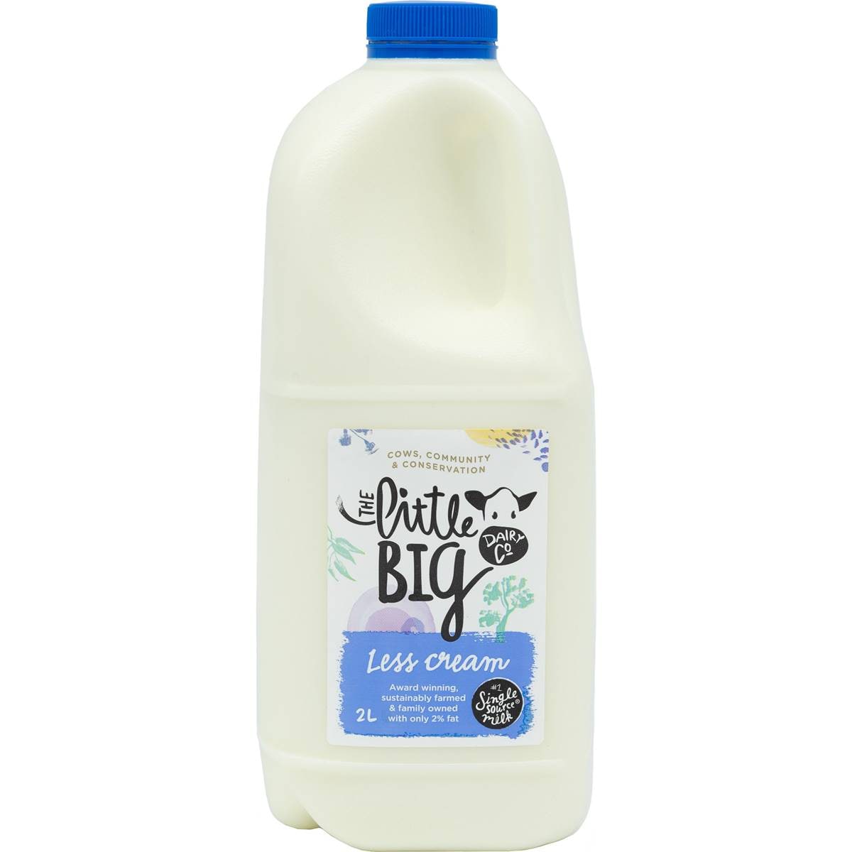 The Little Big Dairy Company Less Cream Milk
