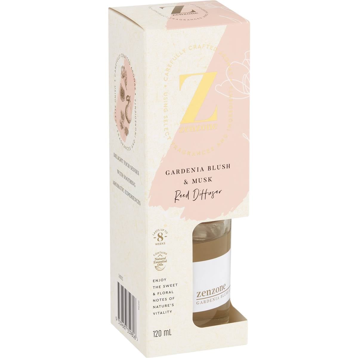 ZenZone Reed Diffuser Gardenia Blush & Musk