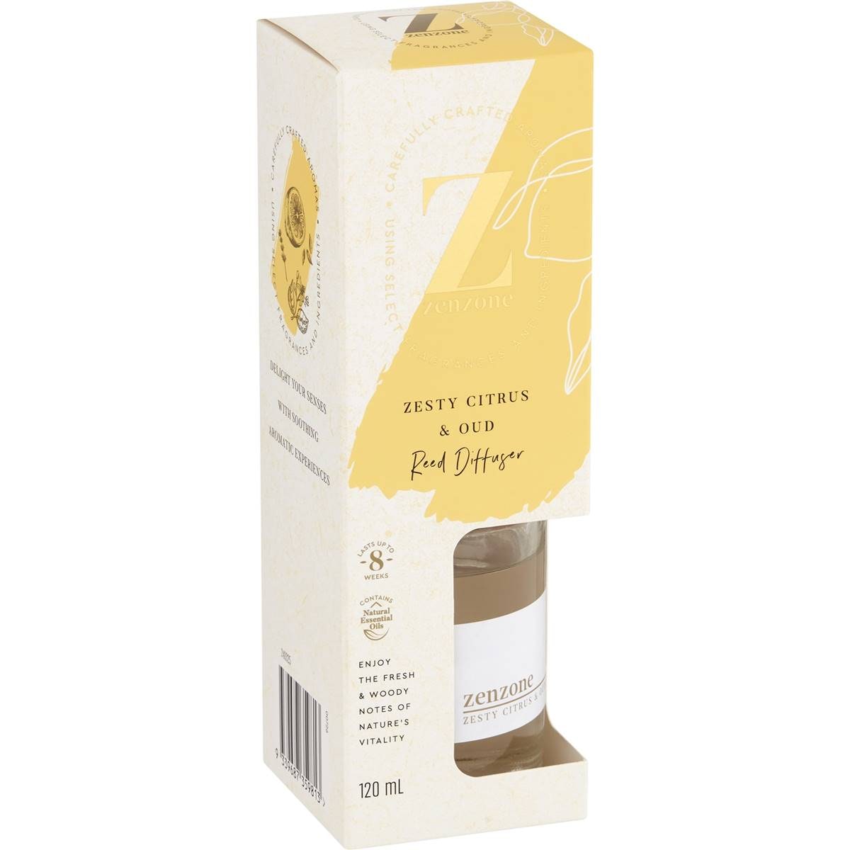 ZenZone Reed Diffuser Zesty Citrus & Oud
