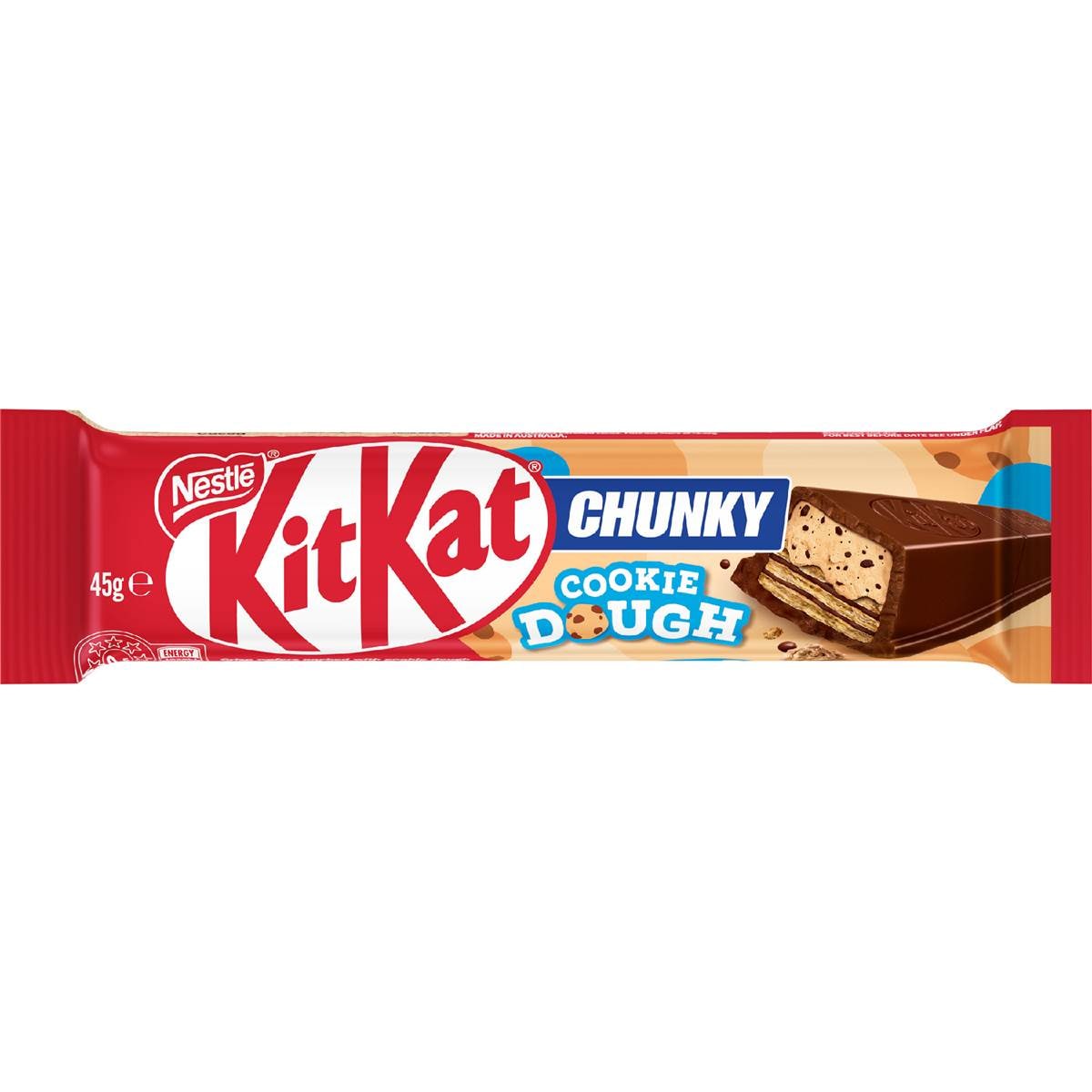 KitKat Chunky Cookie Dough Milk Chocolate Bar 45g