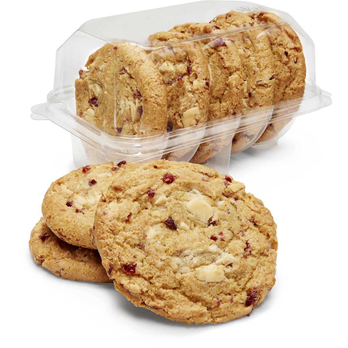 Calories in Woolworths Cookie Cranberry & White Chocolate