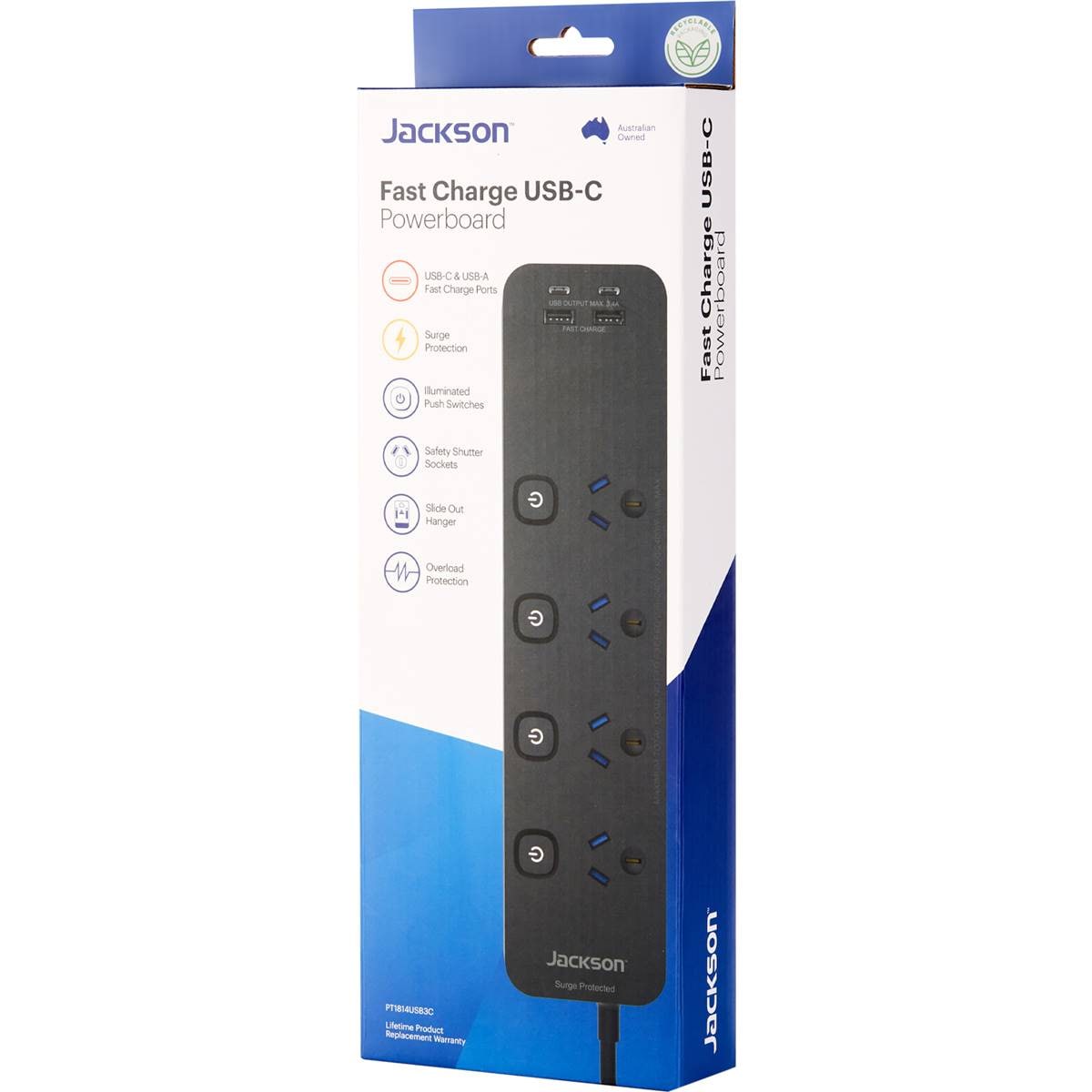 Jackson Fast Charge USB-C Powerboard