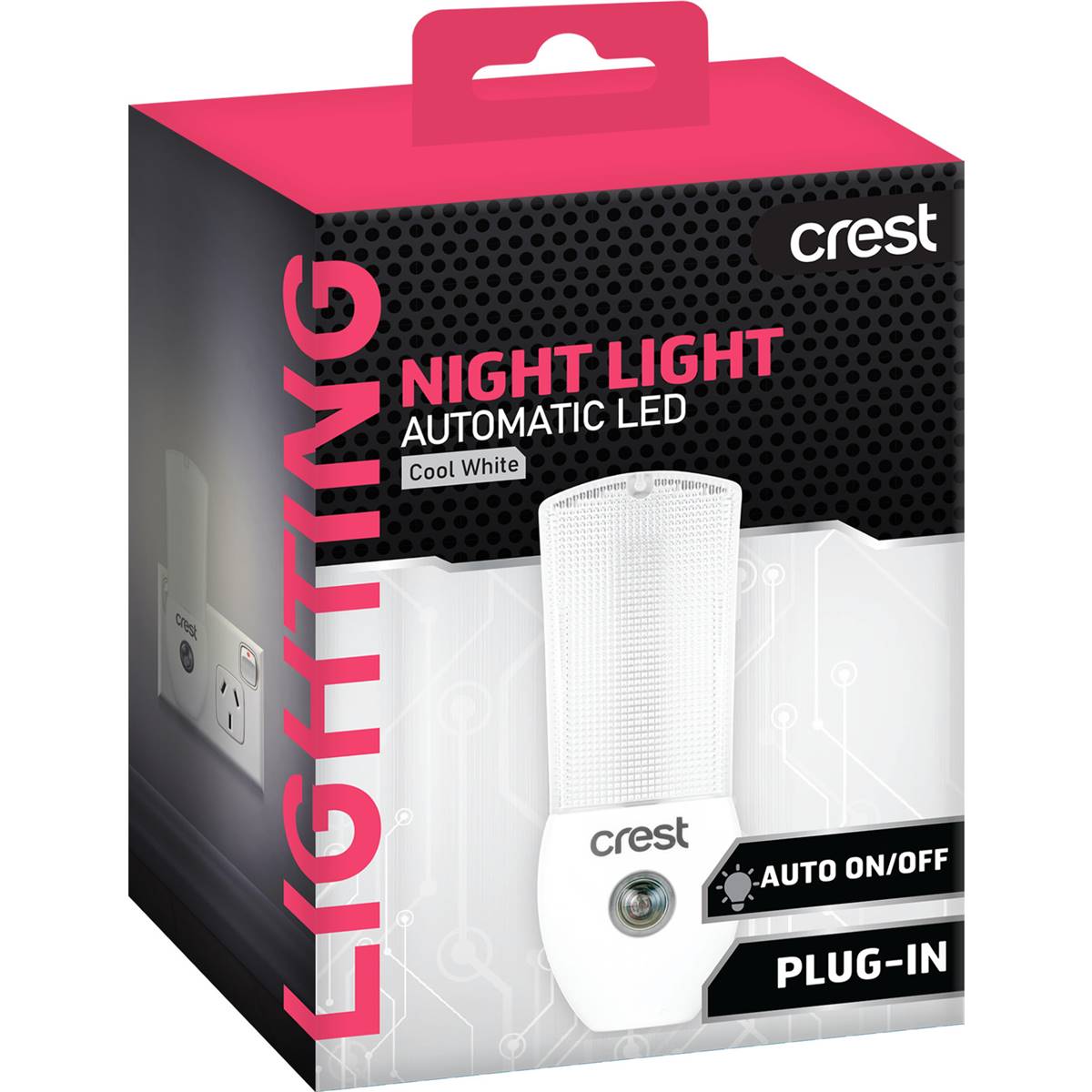 Crest Night Light Automatic LED Cool White