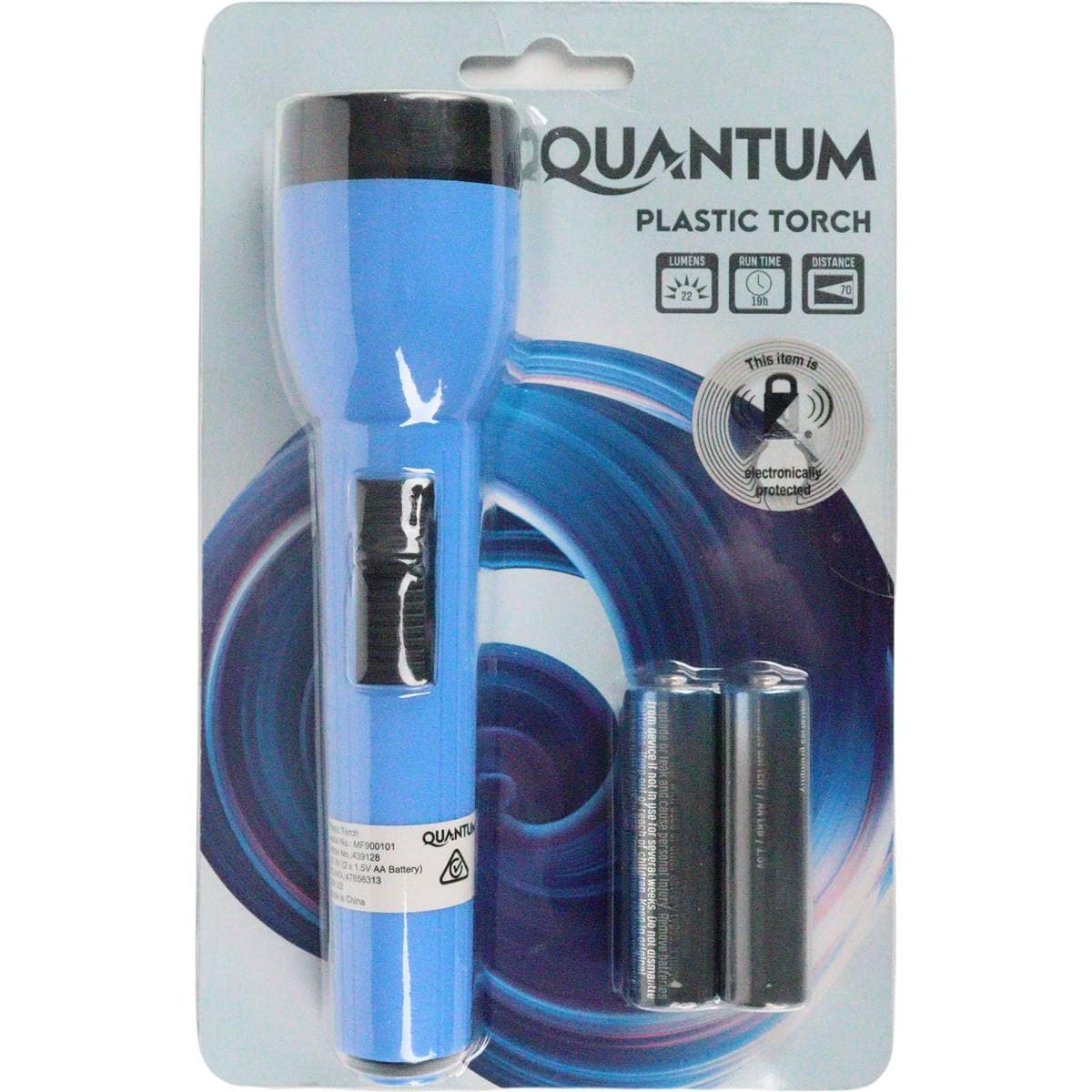 Quantum Plastic Torch Assorted