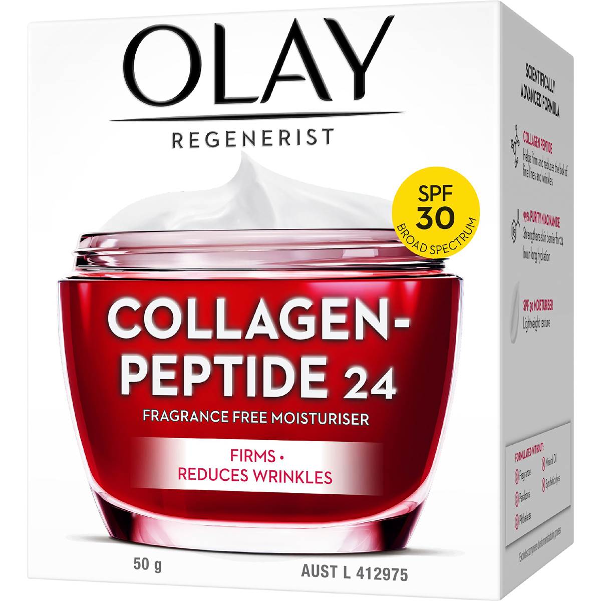 Olay Regenerist Collagen Peptide Cream SPF30 50g