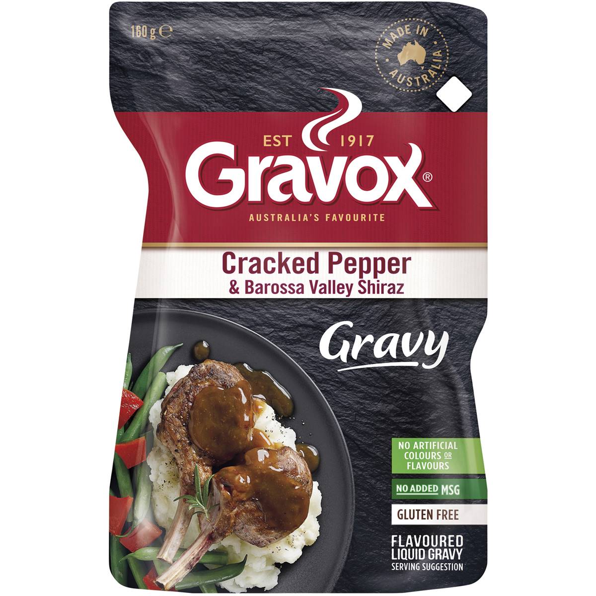 Calories In Gravox Gravy Cracked Pepper Shiraz Calcount