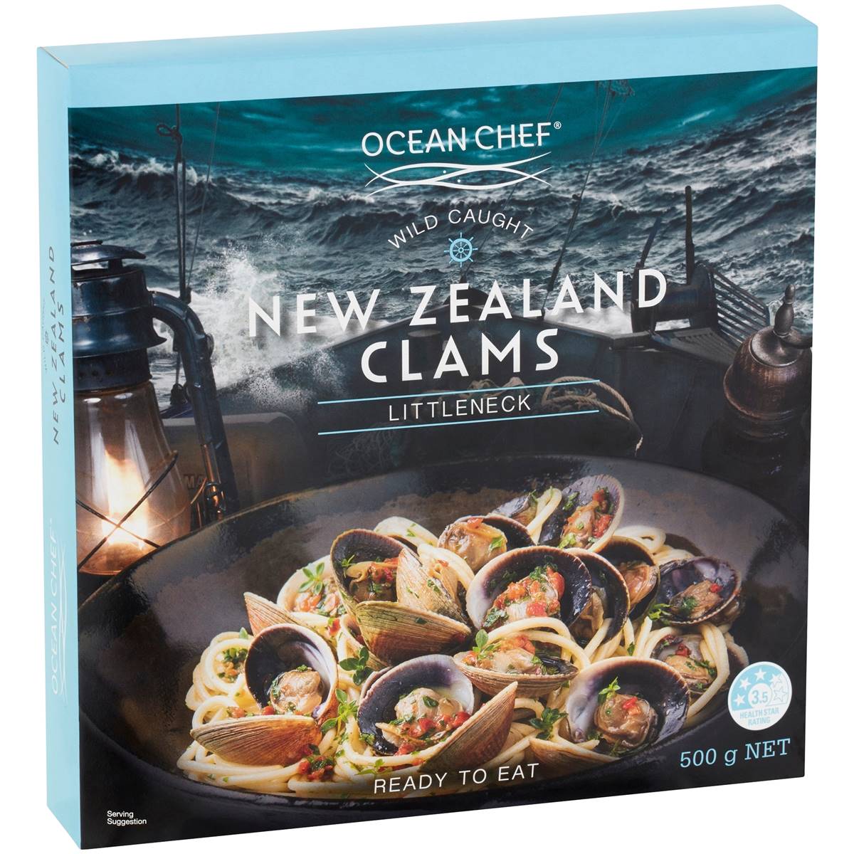 Ocean Chef Whole Clams 500g Woolworths