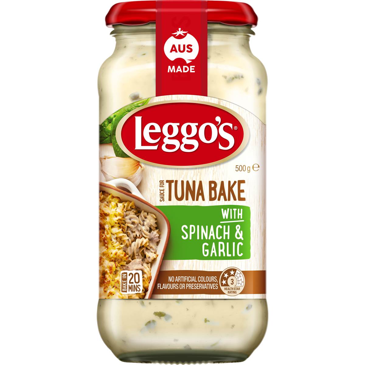 Calories in Leggos Tuna Bake calcount