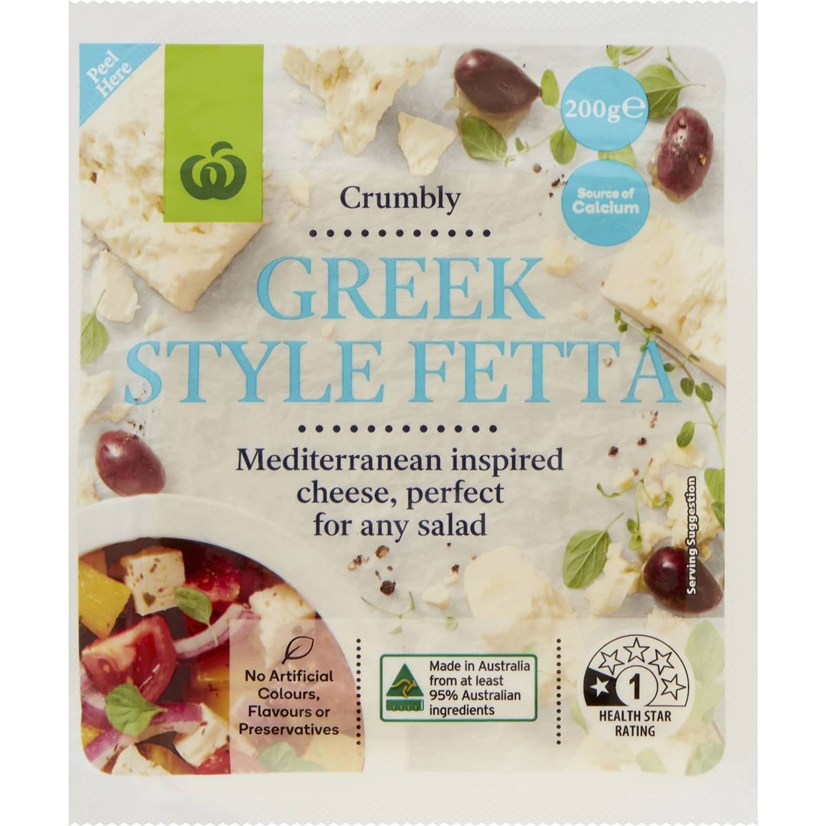 Woolworths Greek Style Fetta