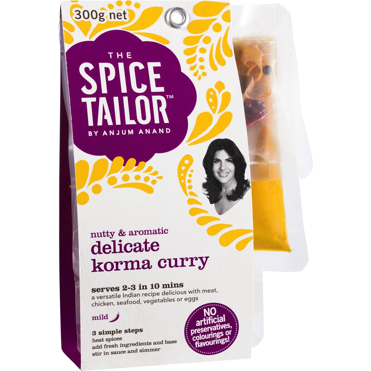 Calories in The Spice Tailor Delicate Korma Curry calcount