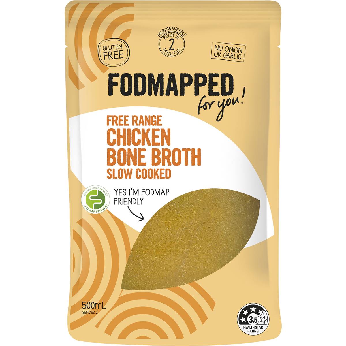 Fodmapped For You Free Range Chicken Bone Broth