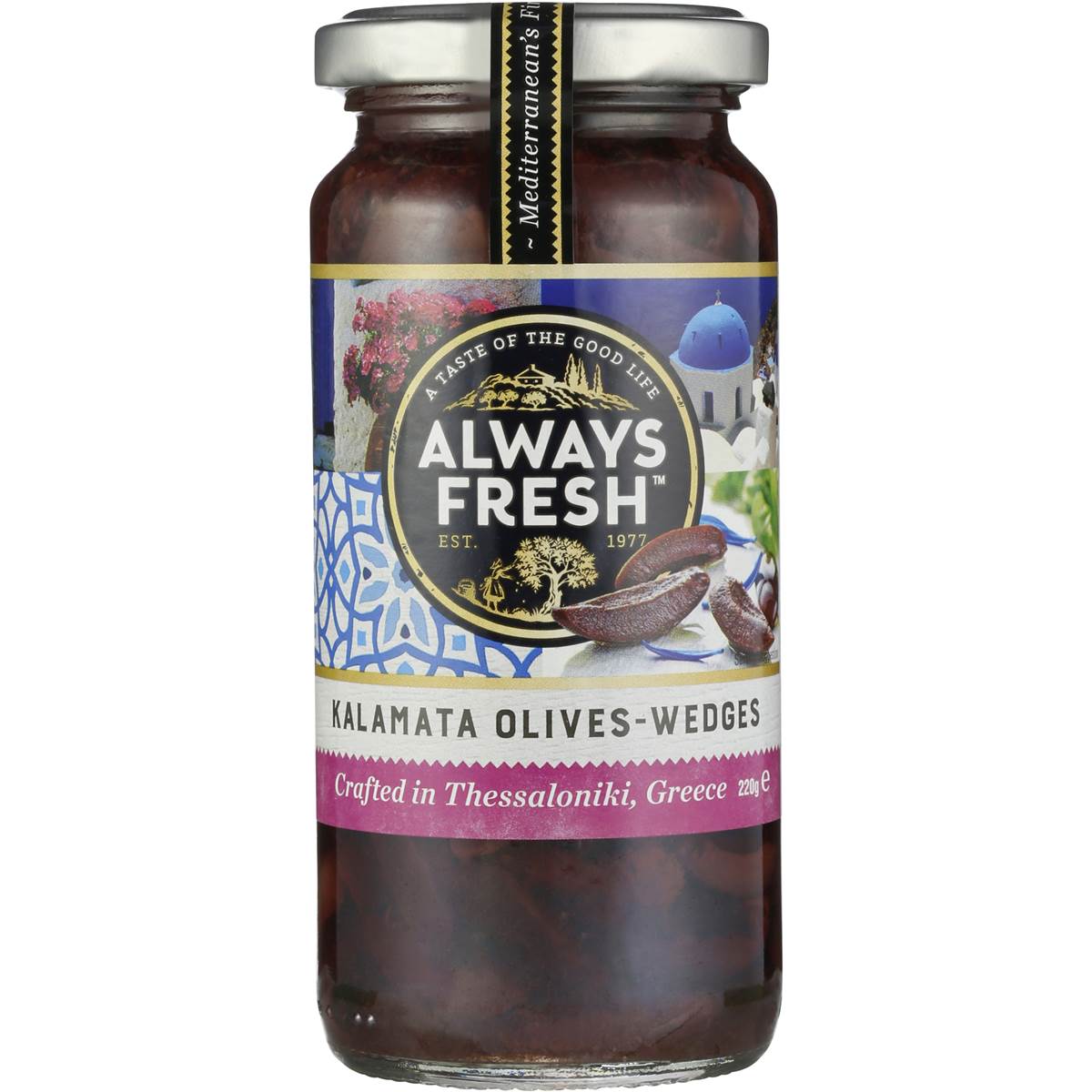 Calories in Always Fresh Kalamata Olives Wedges calcount