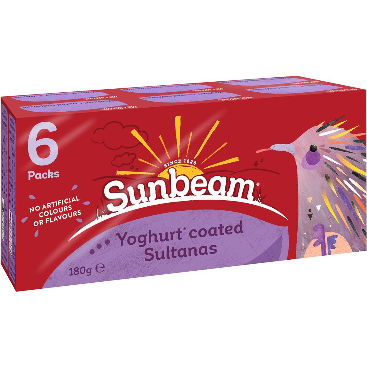 Calories in Sunbeam Yoghurt Coated Sultanas
