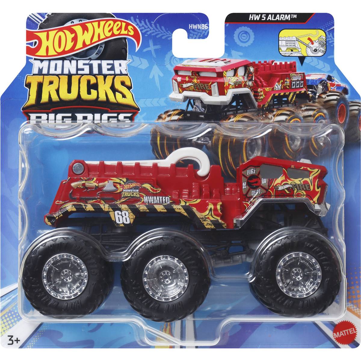Hot Wheels Monster Trucks Big Rigs