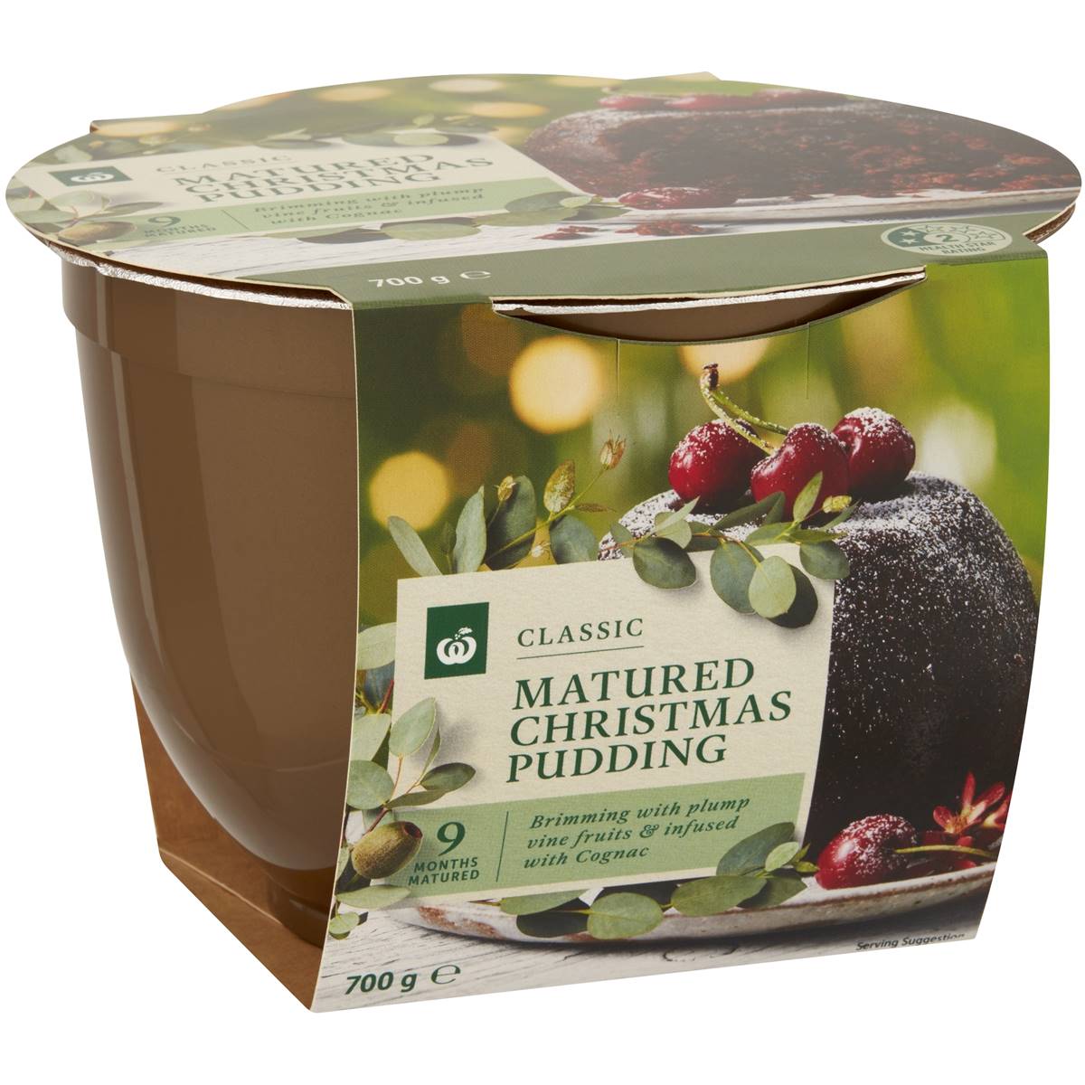 Calories in Woolworths Matured Christmas Pudding Pudding
