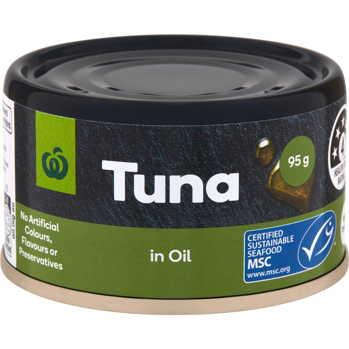 Calories in Woolworths Tuna In Oil calcount