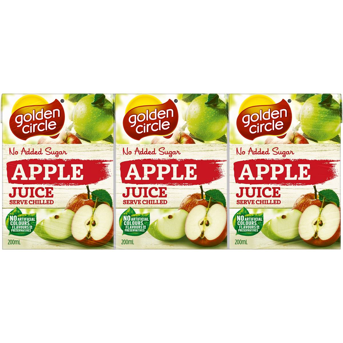 Golden Circle Apple Poppers 200mL x 6 pack
