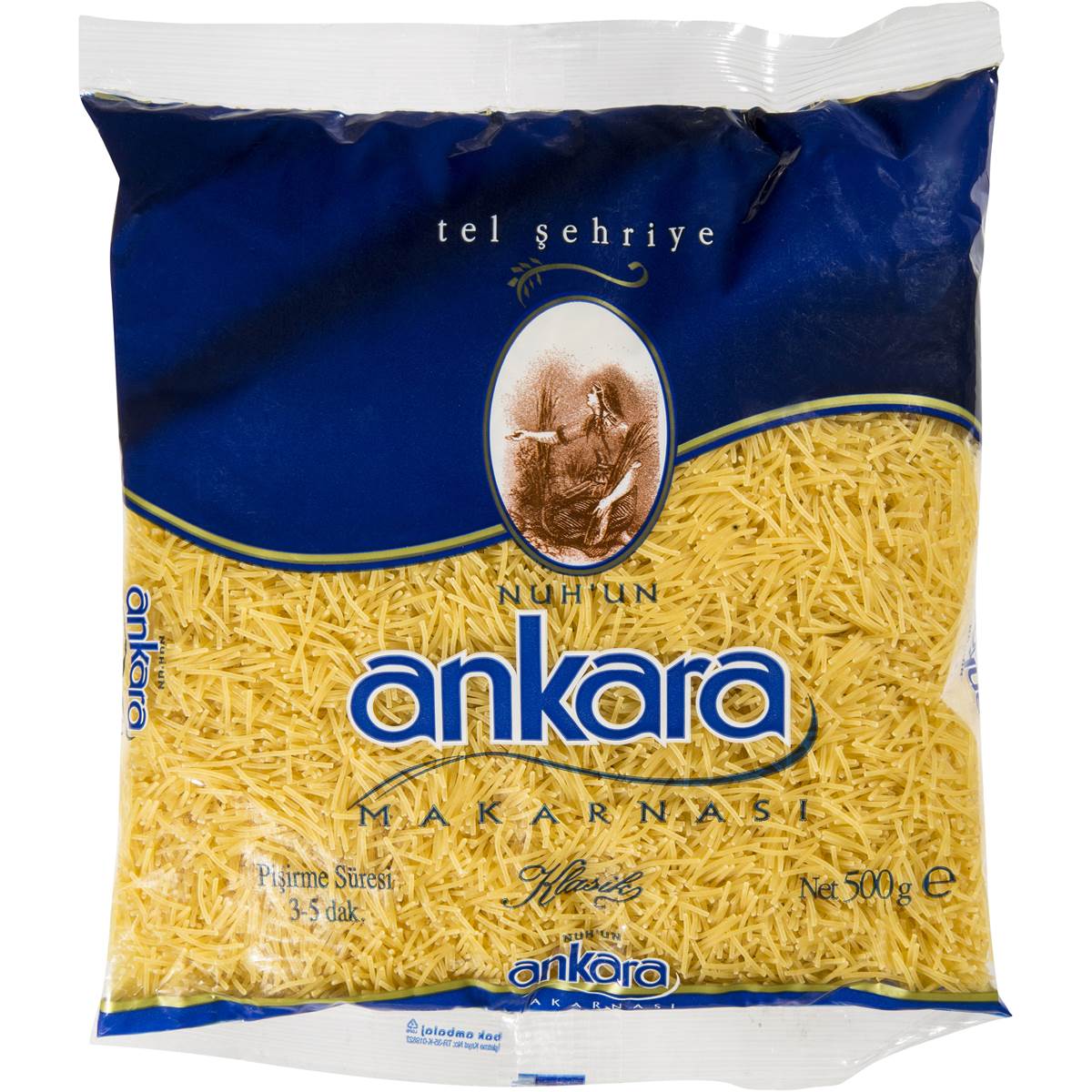 Calories in Nuh'un Capellini Tel Sehriye Pasta calcount