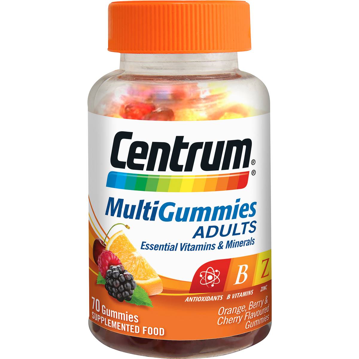 Centrum Centrum Gummies Adult Multi's 70ea Woolworths