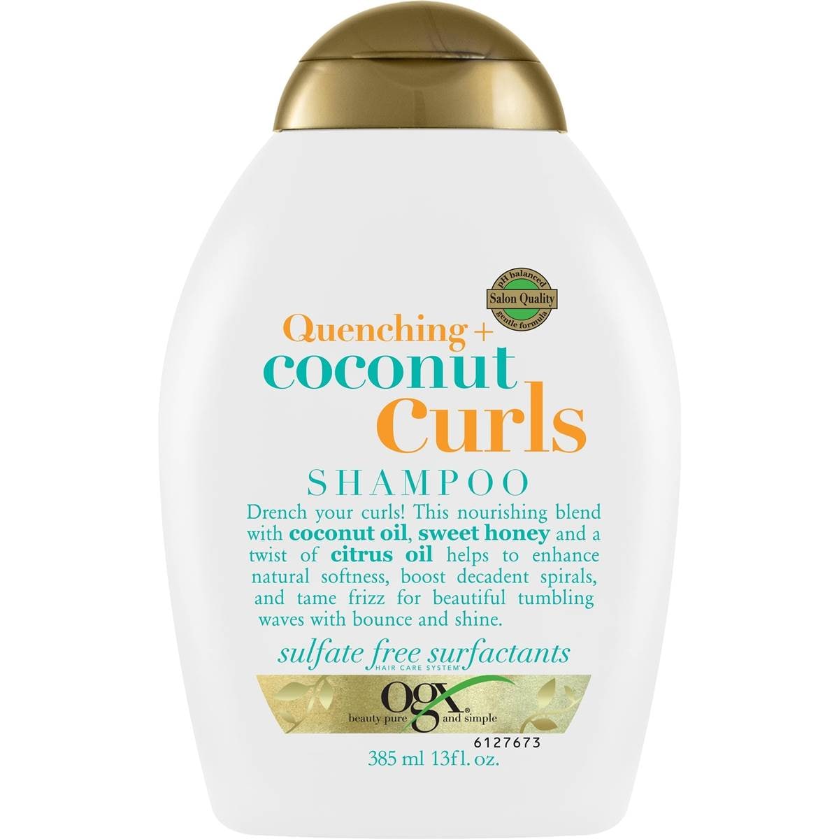 OGX Coconut Curls Shampoo For Curly Hair 385mL