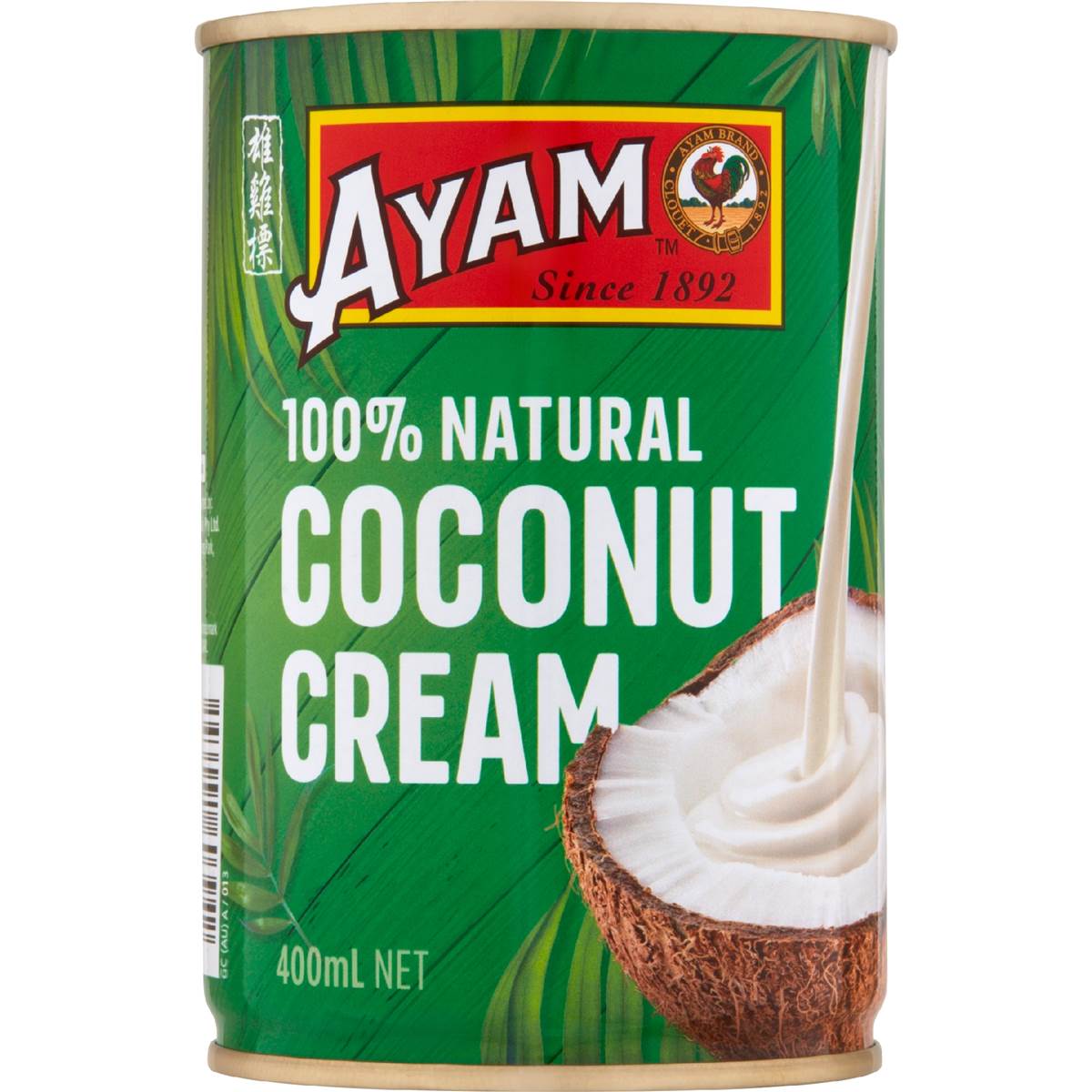 Calories in Ayam Coconut Cream calcount