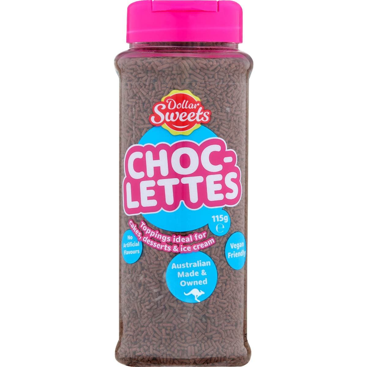 Dollar Sweets Choclettes Sprinkles Jar