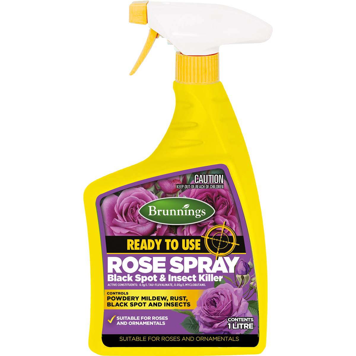 Brunnings Ready To Use Rose Spray 1L