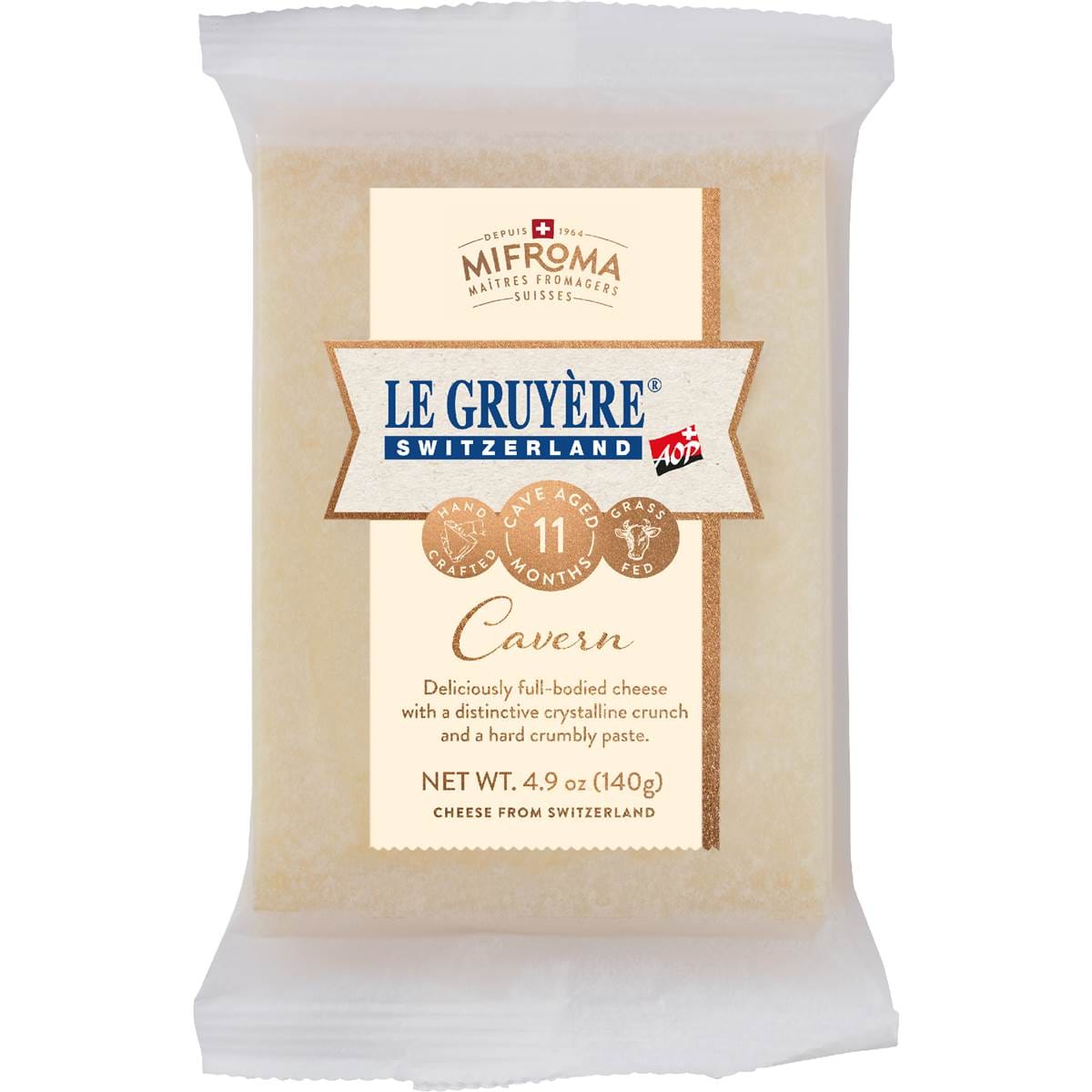 Mifroma Le Gruyere AOP 11 Months Cave Aged