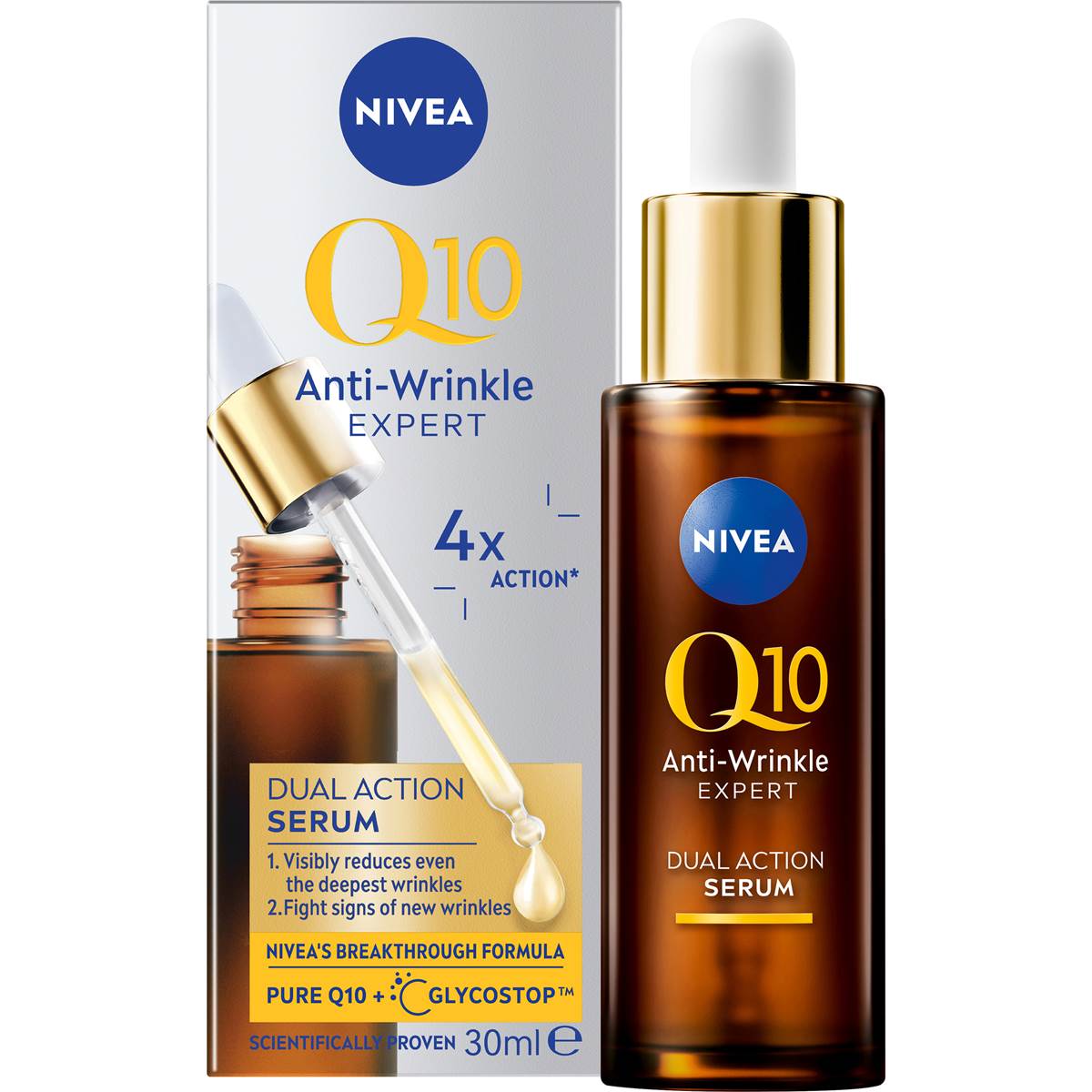 Nivea Q10 Dual Action Serum 30mL