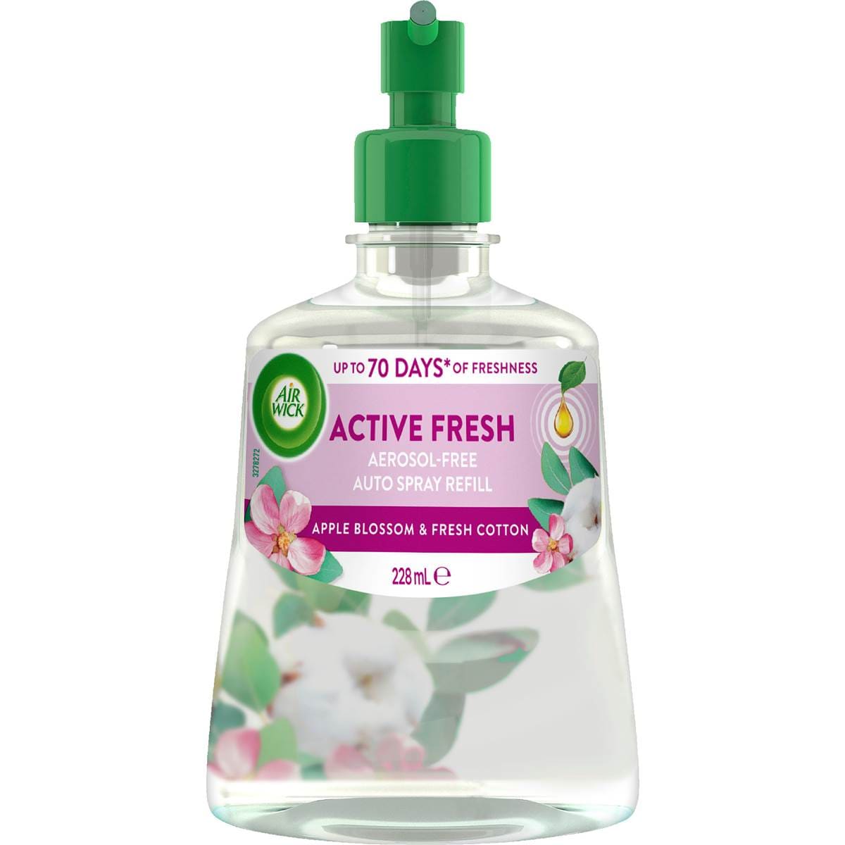 Air Wick Automatic Air Freshener Refill Apple Blossom & Cotton 228mL